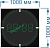 Электронные часы-термометр со светодиодными секундными "рисками" для улицы (Яркость светодиода 2 кд. - тень, солнце). Высота знака 21 см. Количество символов 4. Размер 1000х1000х60/90 мм.
