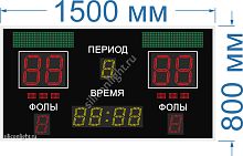 Табло для баскетбола №9. Размер 1500х800х60 мм.