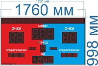 Табло для греко-римской и вольной борьбы №3. Размер 1750х1000х60 мм.