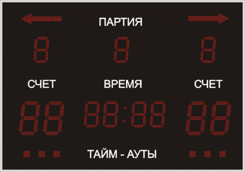 Табло для волейбола №1