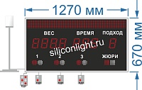 Табло для тяжелой атлетики №1