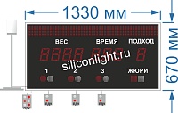 Табло для тяжелой атлетики №2